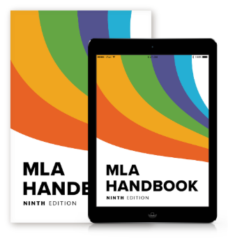 preview of MLA handbook cover