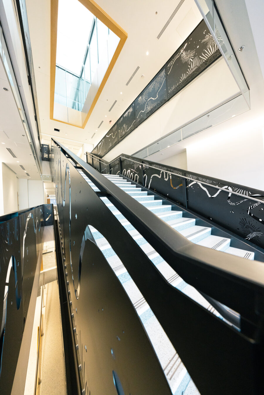 photo of the staircase