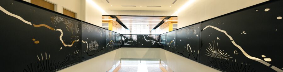 photo of the staircase