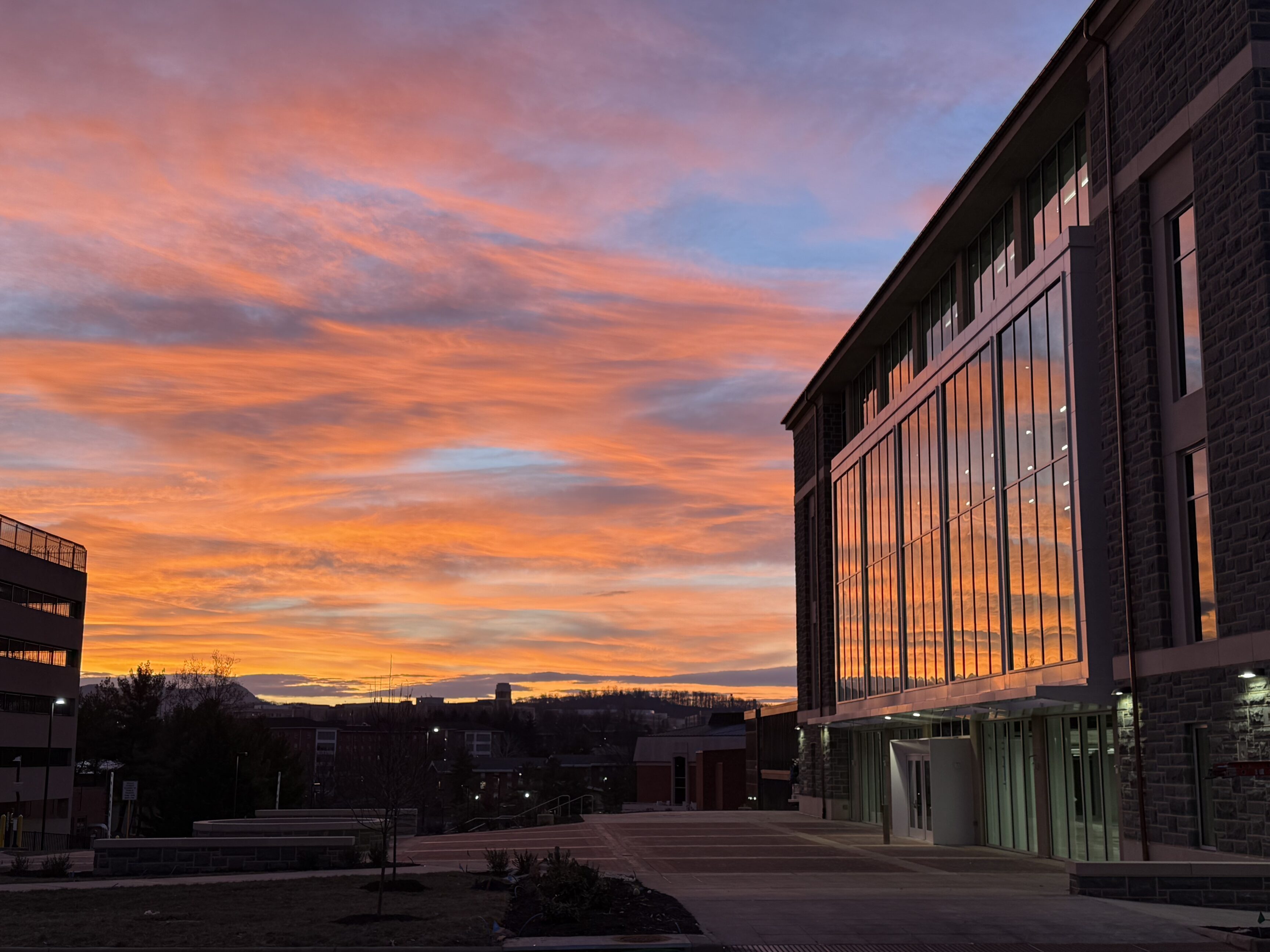 sunrise on the jones wing of carrier library